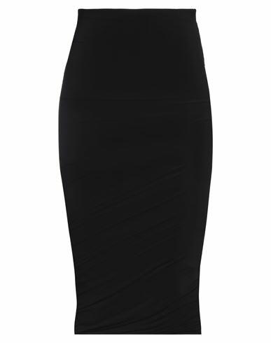 Isabel Marant Woman Midi skirt Black Viscose, Elastane Cover