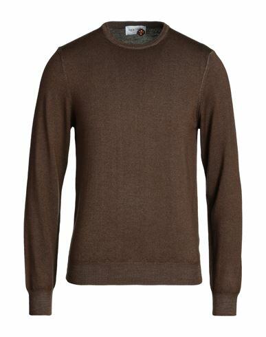 Heritage Man Sweater Cocoa Merino Wool Cover