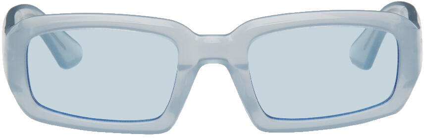 Port Tanger SSENSE Exclusive Blue Ice Studios Edition Mektoub Sunglasses Cover