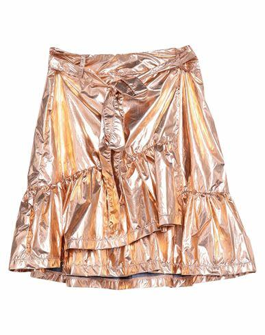 Kaos Jeans Woman Midi skirt Copper Polyamide Cover