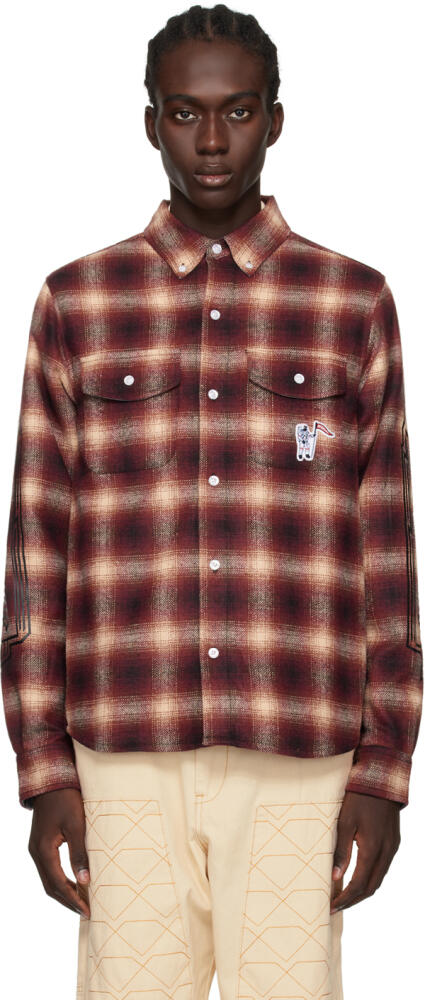 Billionaire Boys Club Red Check Shirt Cover