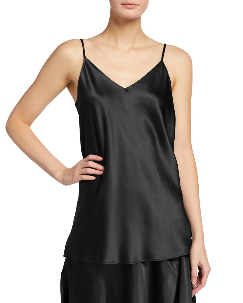 Lafayette 148 New York Eva Luxe Charmeuse Bias Tank Cover