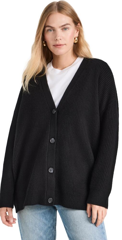 Jenni Kayne Cashmere Cocoon Cardigan Black Cover