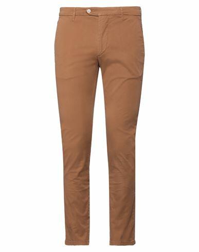 0/zero Construction Man Pants Camel Cotton, Elastane Cover