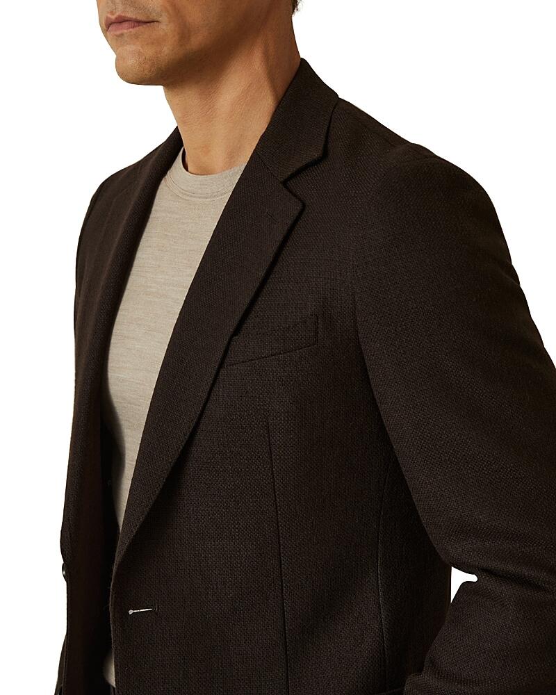 Reiss Attire Textured Weave Slim Fit Blazer Cover