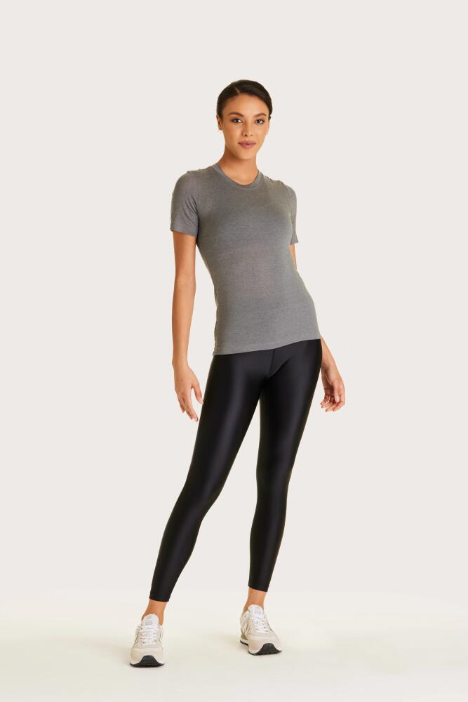 ALALA Washable Cashmere Tee in Charcoal Cover