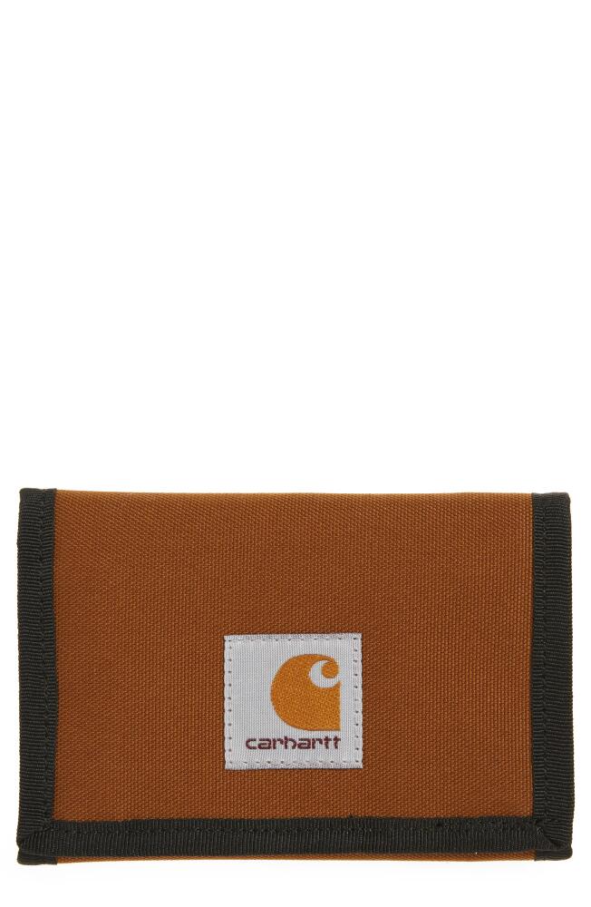 Carhartt Work In Progress Alec Wallet in Deep Brown Cover