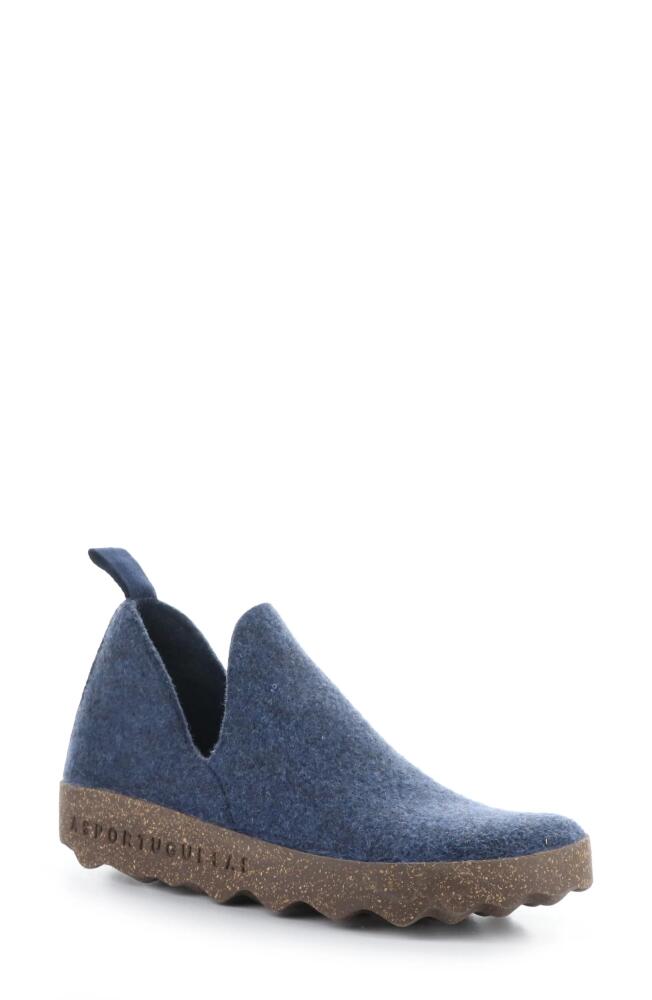 Asportuguesas by Fly London City Sneaker in 088 Blue Rewooly Cover