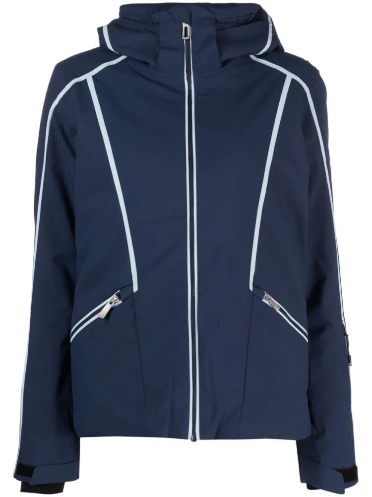 Rossignol Flat hooded ski jacket - Blue Cover