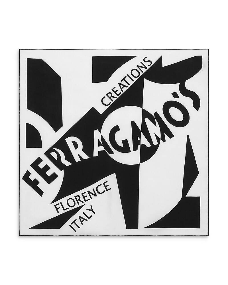 Ferragamo Fo Venna Silk Scarf Cover