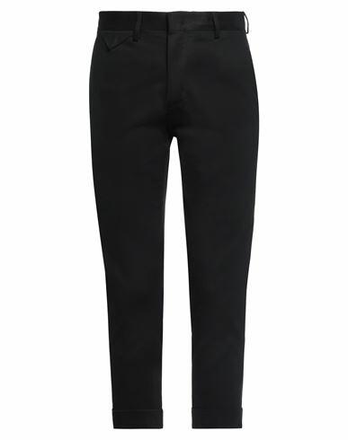 Low Brand Man Pants Black Cotton, Elastane Cover