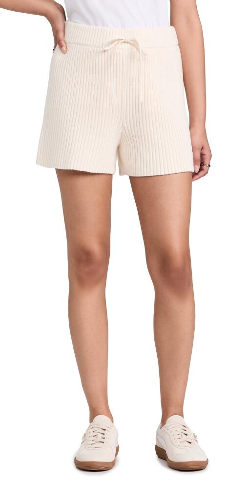 Sweaty Betty Retreat Rib Shorts Studio White Cover