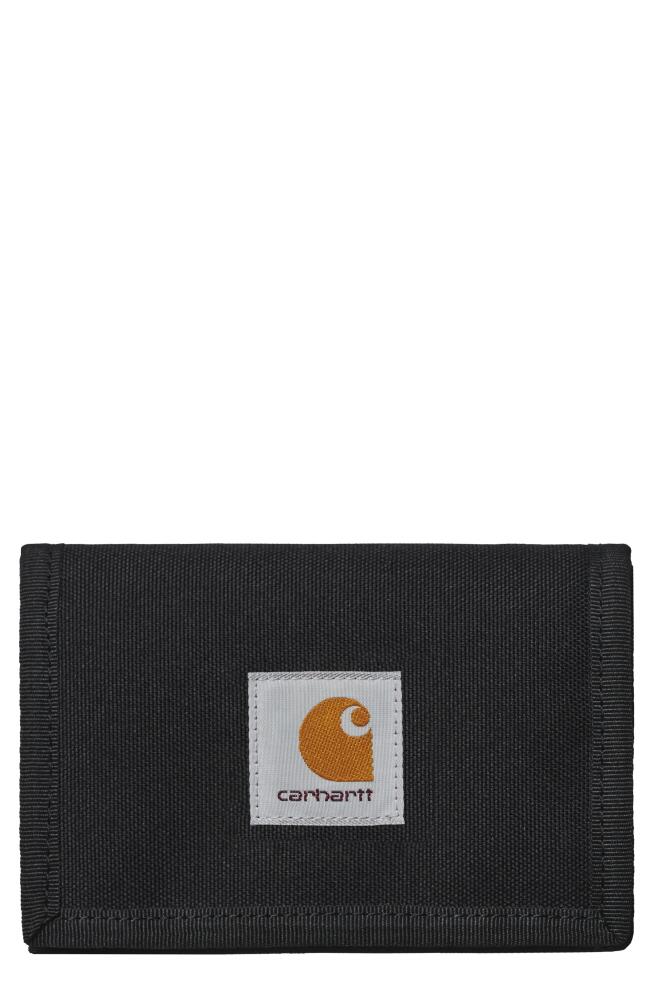 Carhartt Work In Progress Alec Wallet in Black Cover