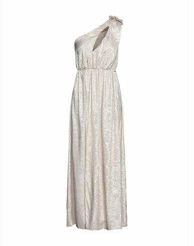 Relish Woman Maxi dress Beige Polyester Cover