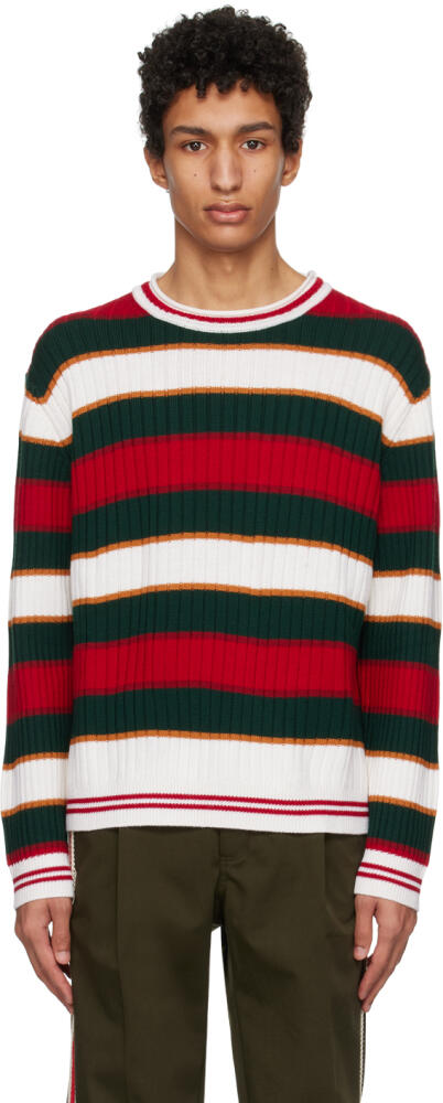 Wales Bonner SSENSE Exclusive Multicolor Choir Sweater Cover