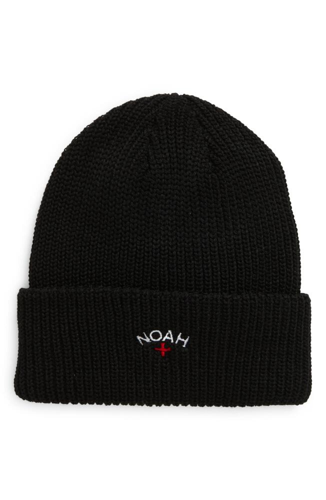 Noah Core Logo Beanie in Black Cover