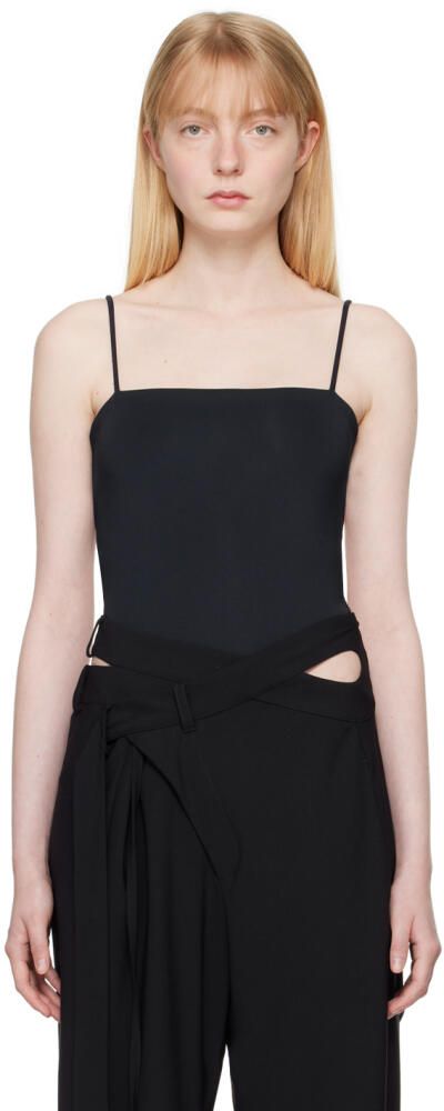 Jade Cropper Black Open Back Bodysuit Cover