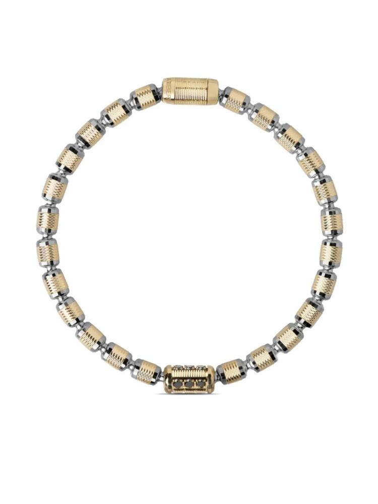 Officina Bernardi 18kt yellow gold Lumen AC diamond bracelet Cover