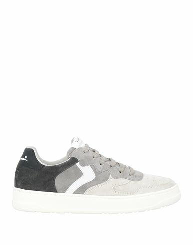 Voile Blanche Man Sneakers Grey Leather Cover