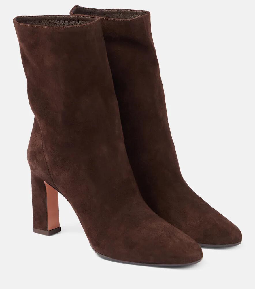 Aquazzura Manzoni suede ankle boots Cover