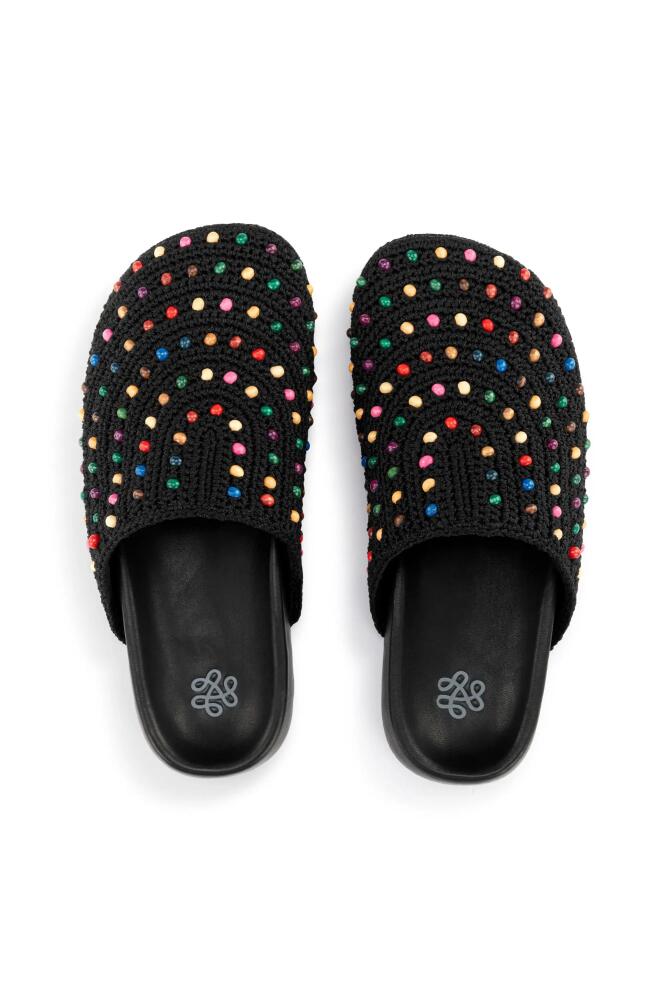 The Sak Bolinas Clog in Black Multi Beads Cover