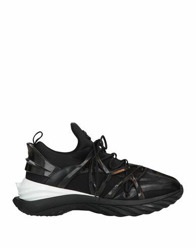 Jimmy Choo Woman Sneakers Black Soft Leather Cover