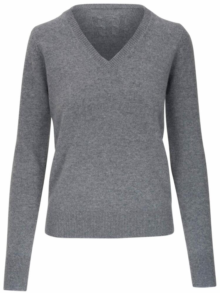 Nili Lotan V-neck cashmere jumper - Grey Cover