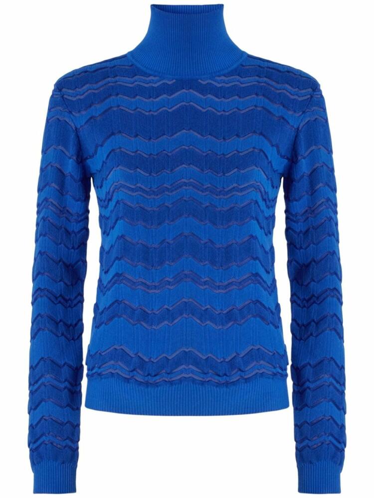 Missoni Roll-neck jumper - Blue Cover