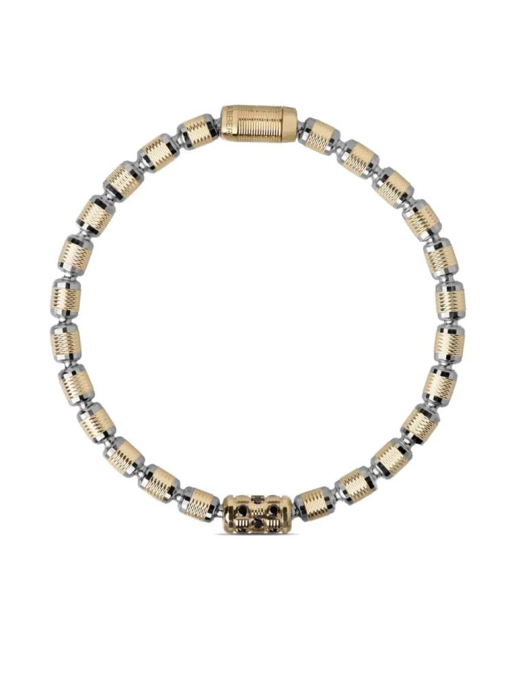 Officina Bernardi 18kt yellow and white gold Lumen diamond bracelet Cover