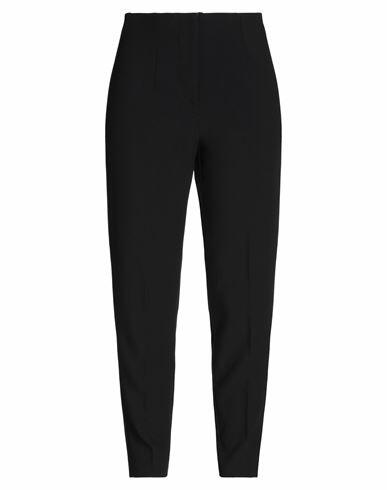 Vero Moda Woman Pants Black Polyester, Viscose, Elastane Cover