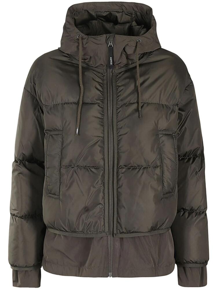 ASPESI puffer jacket - Brown Cover