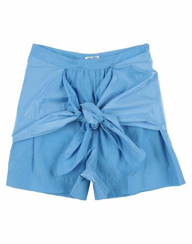 Kenzo Woman Shorts & Bermuda Shorts Azure Polyamide, Cotton Cover