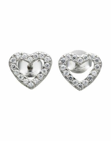 Kurshuni Woman Earrings Silver 925/1000 Silver, Cubic zirconia Cover