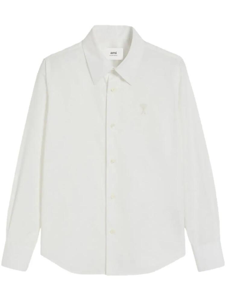 AMI Paris Ami de Coeur cotton shirt - White Cover