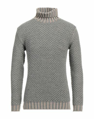 Gazzarrini Man Turtleneck Grey Wool, Acrylic Cover