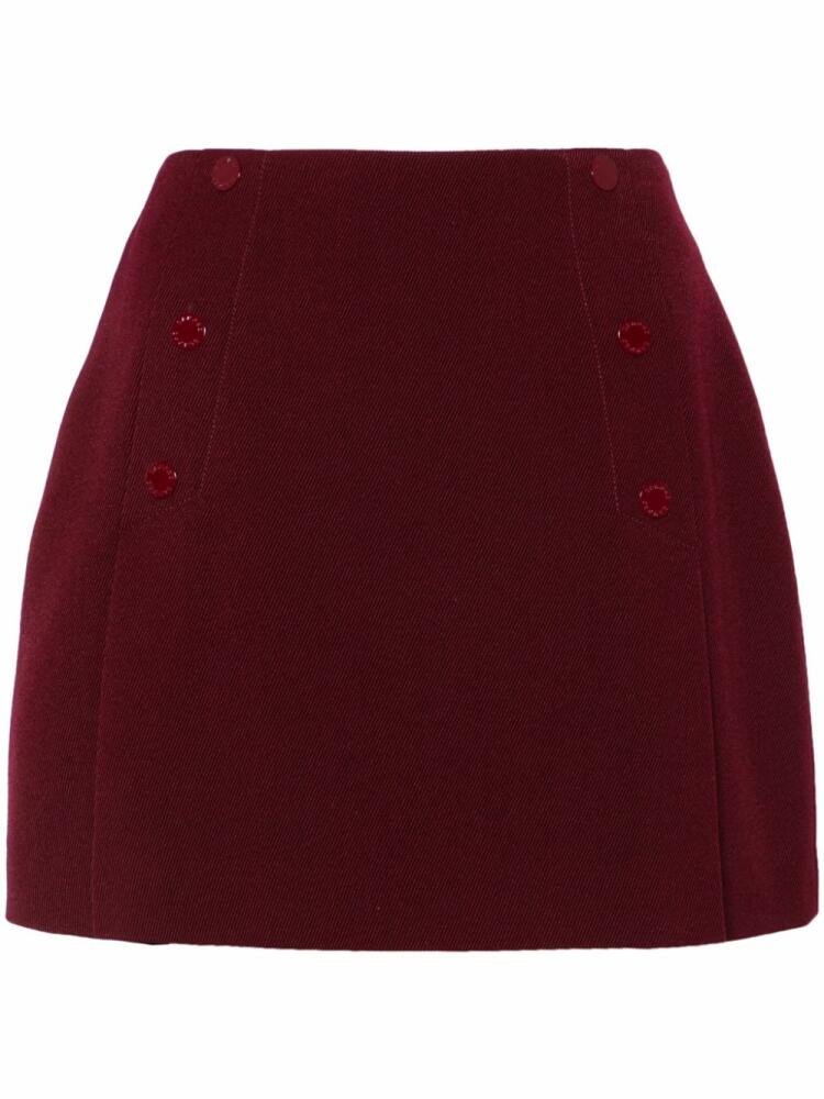 SANDRO Hortie mini skirt - Red Cover