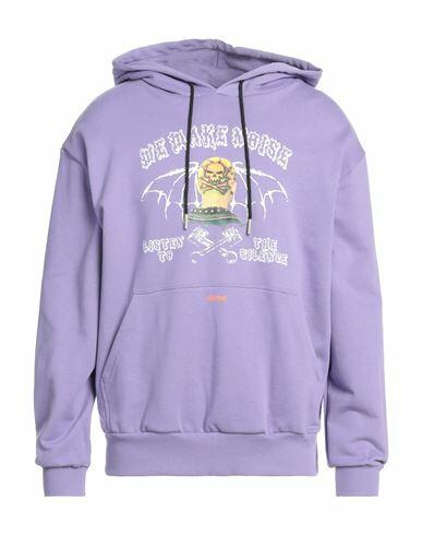 Self Made By Gianfranco Villegas Man Sweatshirt Light purple Cotton Cover