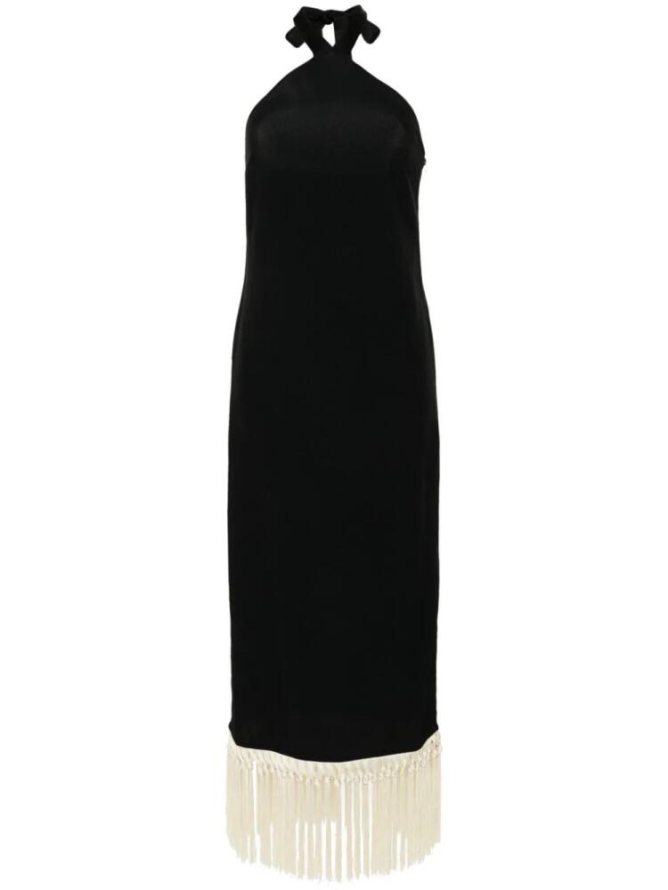 Taller Marmo halterneck midi dress - Black Cover