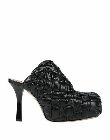 Bottega Veneta Woman Mules & Clogs Black Lambskin Cover