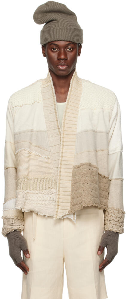 Greg Lauren Off-White GL1 Cardigan Cover