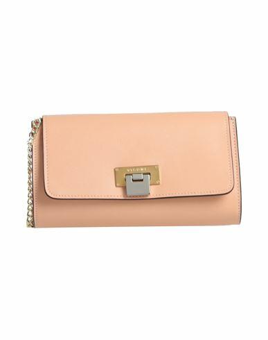 Visone Woman Cross-body bag Pink Calfskin Cover