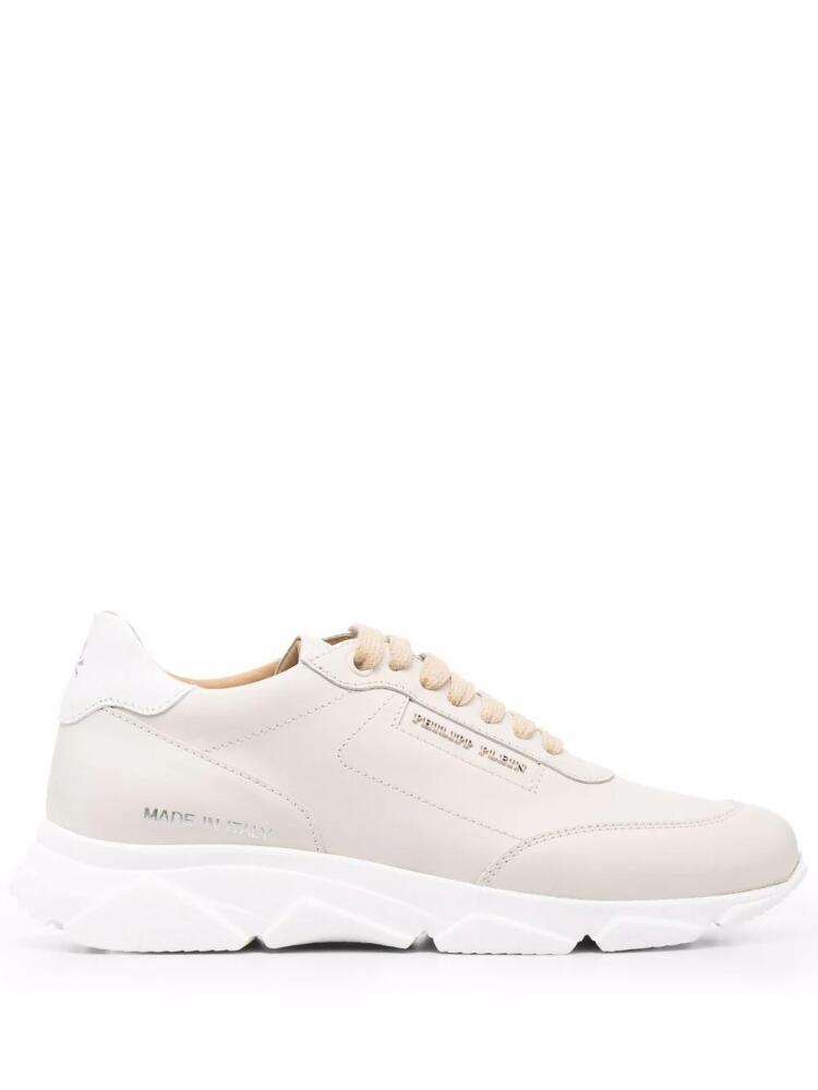 Philipp Plein lace-up low-top sneakers - Neutrals Cover