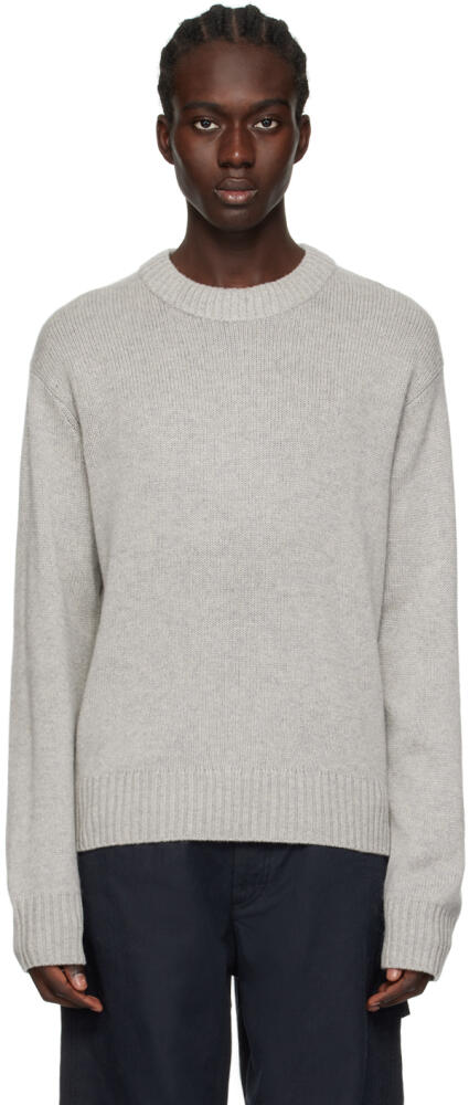 LISA YANG Gray 'The Kristian' Sweater Cover