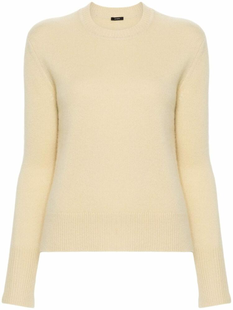 JOSEPH knitted cashmere jumper - Yellow Cover