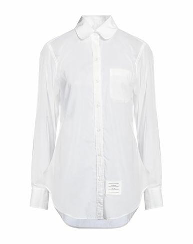 Thom Browne Woman Shirt White Cotton Cover