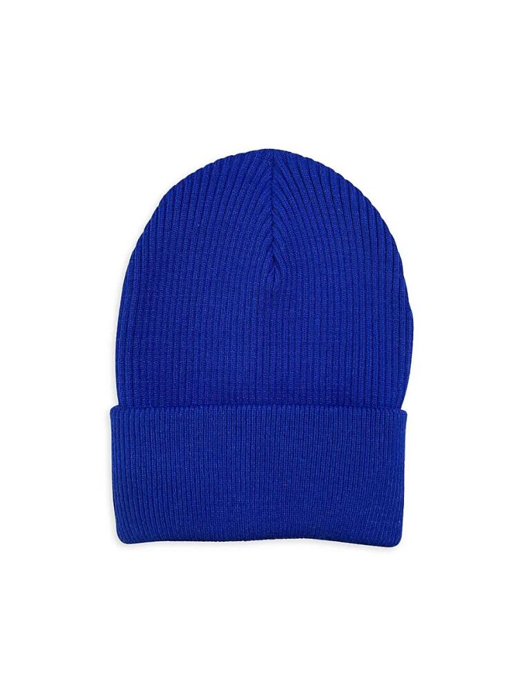 MARCUS ADLER Women's Solid Knit Beanie - Cobalt Blue Cover