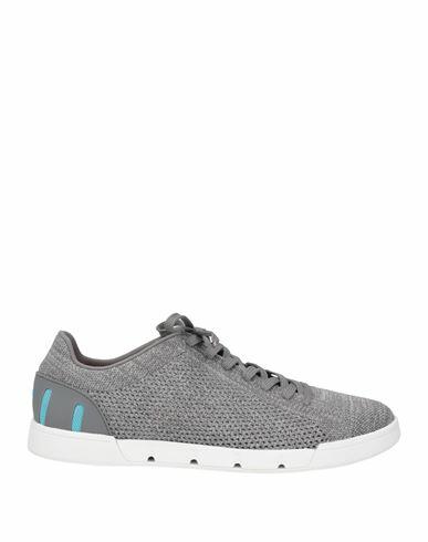 Swims Man Sneakers Grey Textile fibers Cover