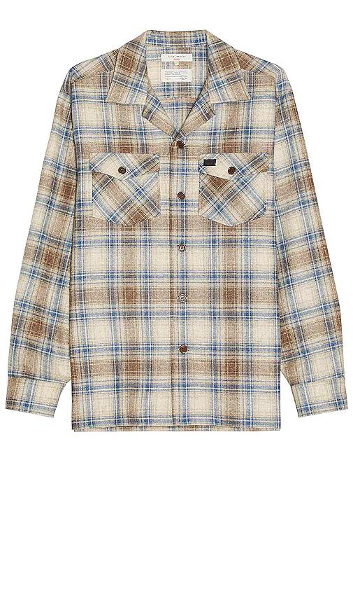 Nudie Jeans Vincent Board Shirt in Brown Cover