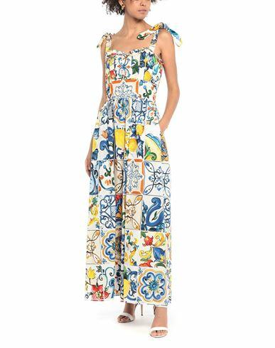 Dolce & gabbana Woman Jumpsuit Blue Cotton Cover