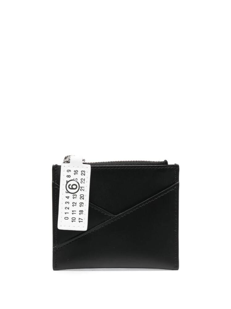 MM6 Maison Margiela Japanese 6 zipped wallet - Black Cover